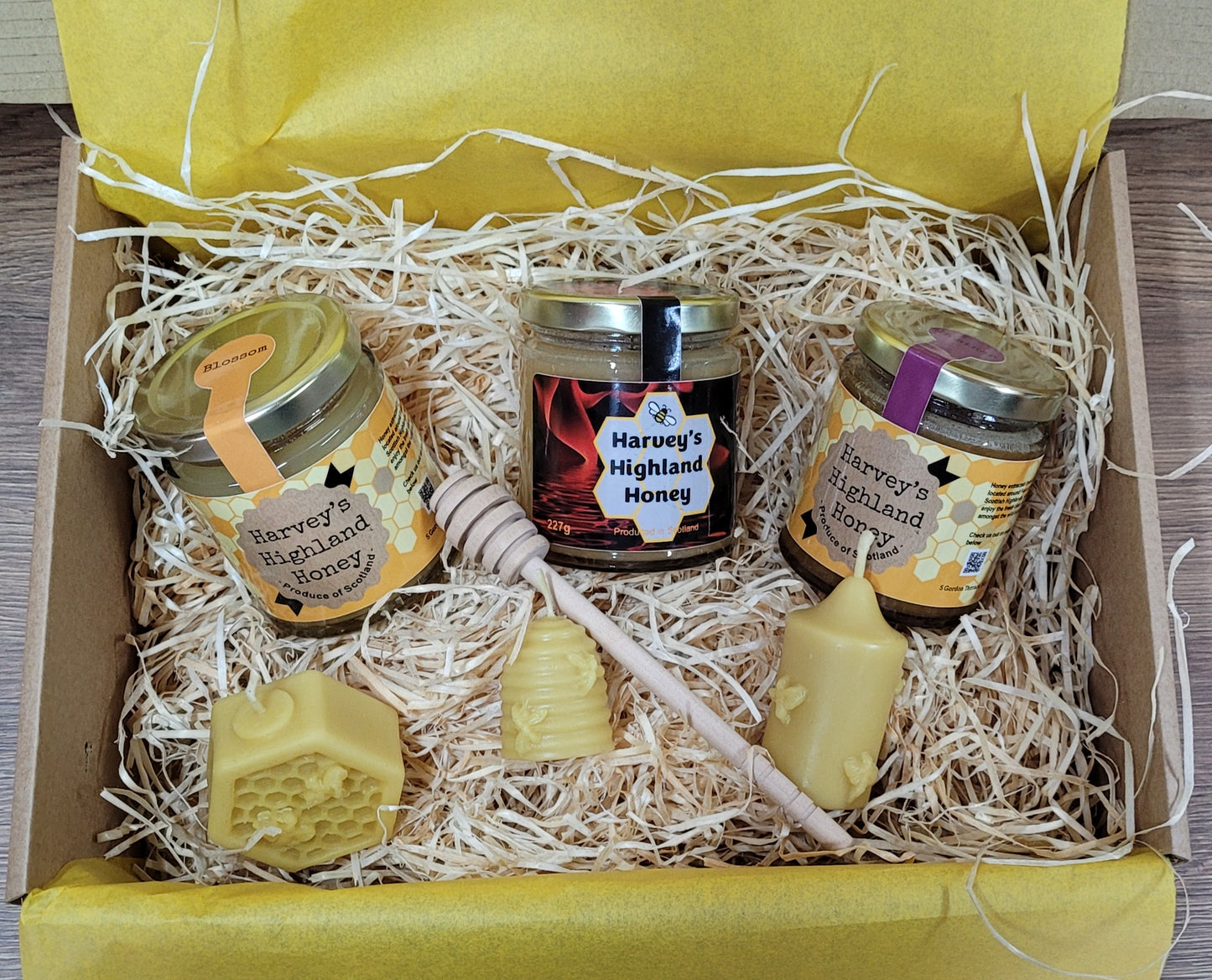 large Hamper-honey and candles