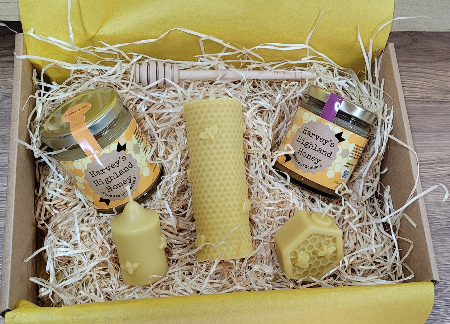 Large Hamper-honey and candles