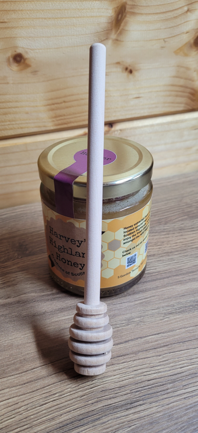 Wooden Honey Dipper