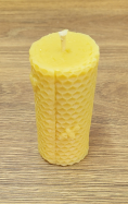 Small Rolled Effect Candle